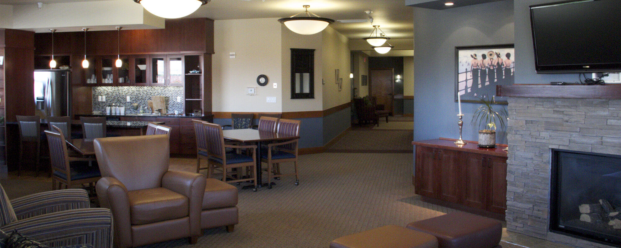 Common area at Mill Creek community
