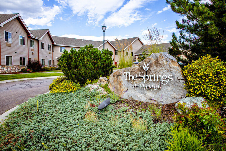 Exterior of The Springs at Whitefish