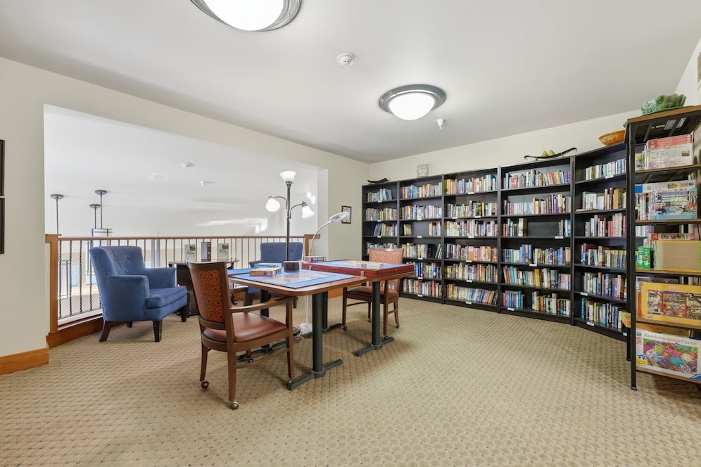 The Springs at Mill Creek Library Best Senior Living