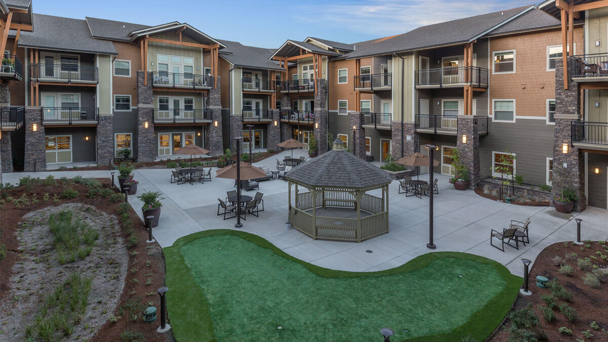 Greer Gardens Courtyard