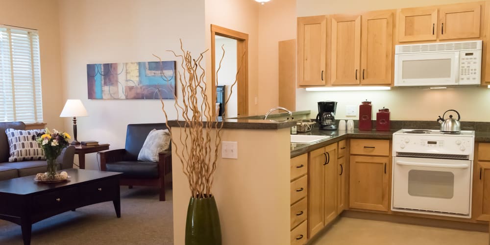 Cozy apartment in senior living facility at The Springs at Wilsonville in Wilsonville, Oregon