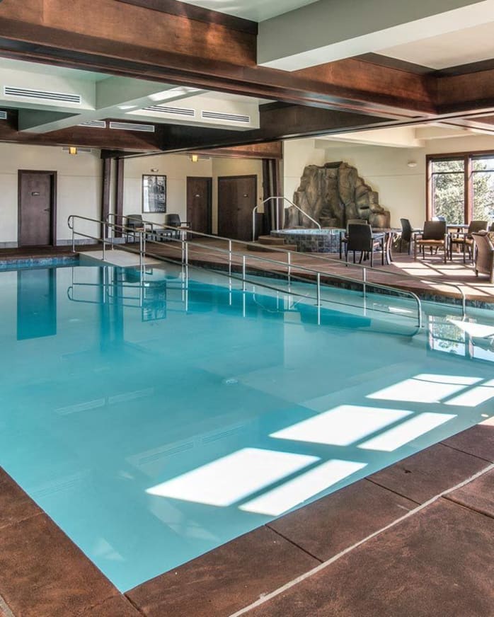 Indoor Swimming Pool at The Springs at Carman Oaks in Lake Oswego, Oregon-2