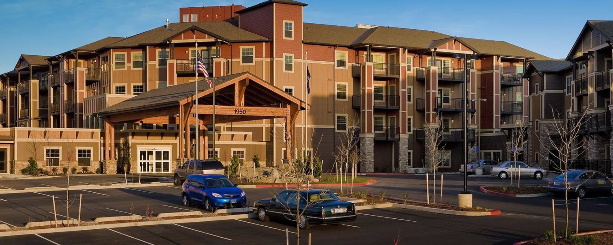 View of the facilities at The Springs at Tanasbourne in Hillsboro, Oregon